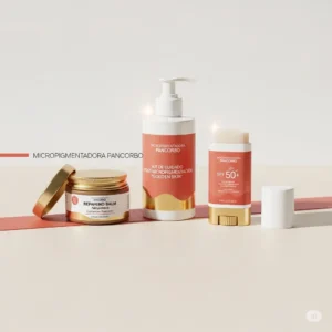 Kit de Cuidado Post-Micropigmentación "Golden Skin"